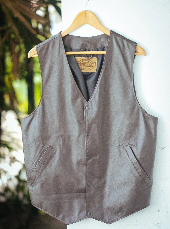 Exclusive Deal Traditional Waistcoat Vest- Kangaroo Leather