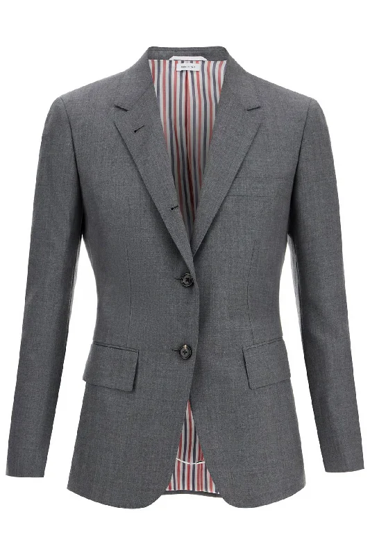 Instant Discount Thom e Women's Wool Twill Jacket In Slim Fit Style