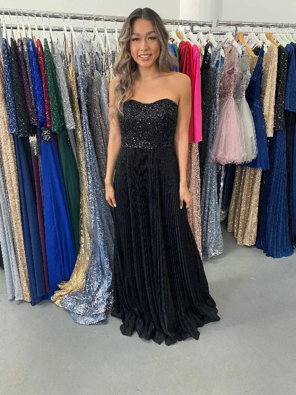 Factory Direct Sale Strapless Long Prom Dress Sale
