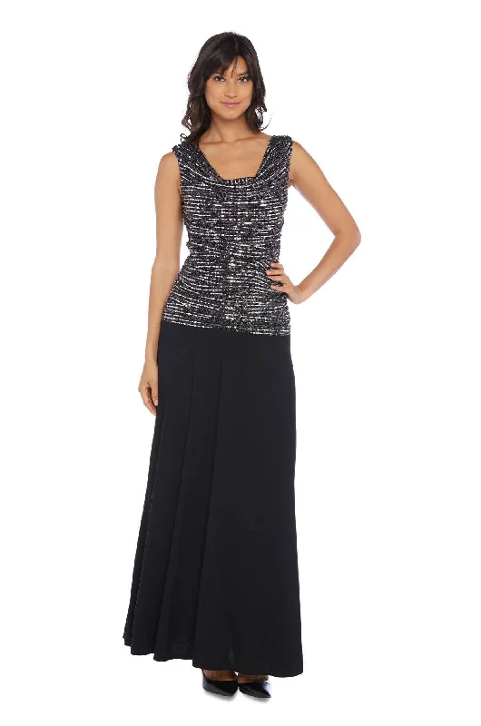Best Deals R&M Richards 9159P Long Formal Petite Dress Sale
