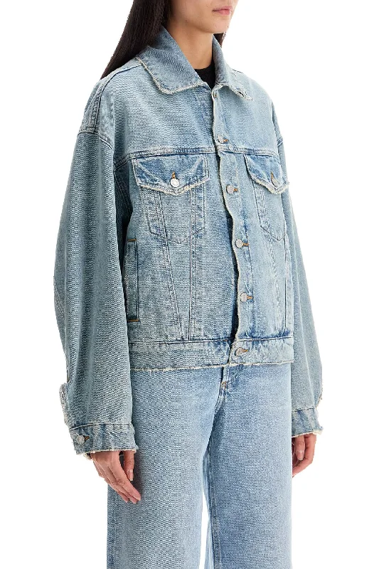 Final Markdown Agolde Denim Dalton Balloon Jacket With
