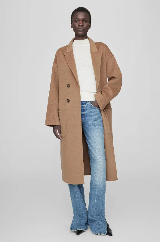Deal Mania Dylan Coat - Camel Cashmere Blend