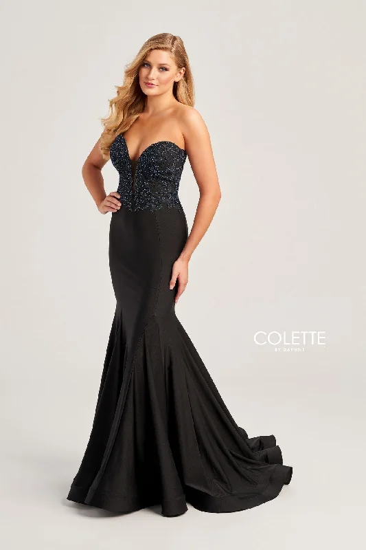 Major Savings Colette CL5112 Prom Long Applique Formal Mermaid Dress