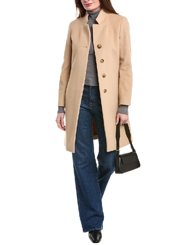 Instant Savings Cinzia Rocca Icons Medium Wool & Cashmere-Blend Coat