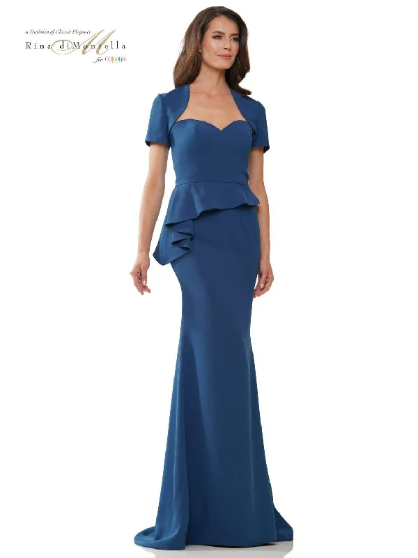 While Supplies Last Rina di Montella RD2948 Long Formal Dress