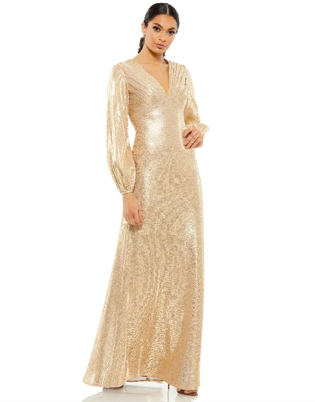 Exclusive Savings Mac Duggal 26650 Long Sleeve Formal Evening Dress Sale