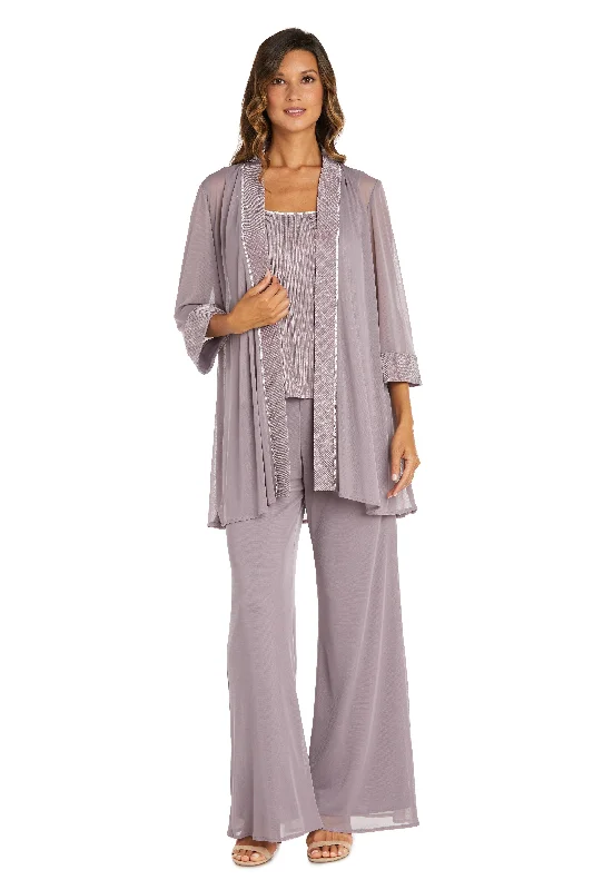 Act Now R&M Richards 9084 Long Jacket Pant Suit Sale
