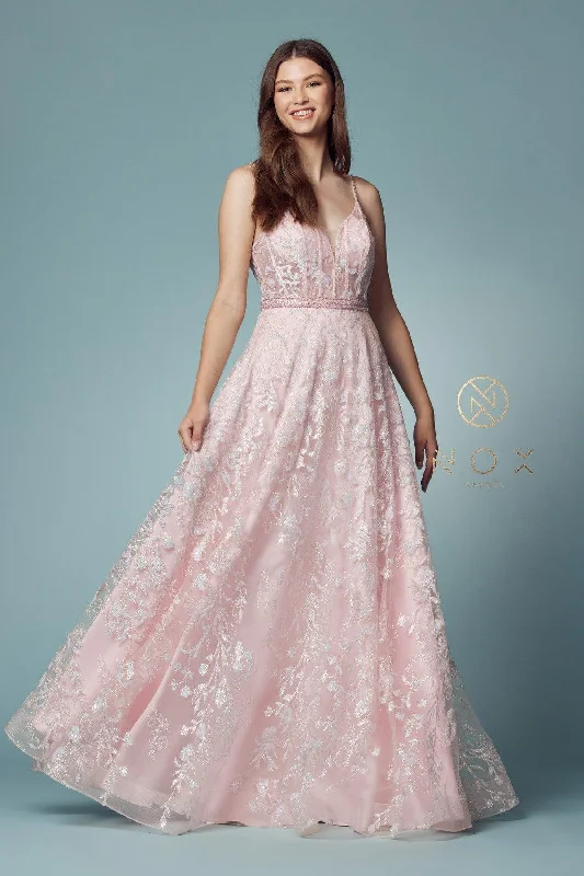 Price Drop Spaghetti Strap A-Line Long Prom Dress