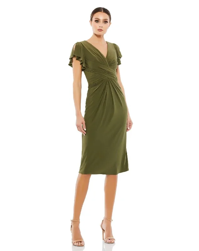 Savings Galore Mac Duggal 12486 Olive 16 Sale