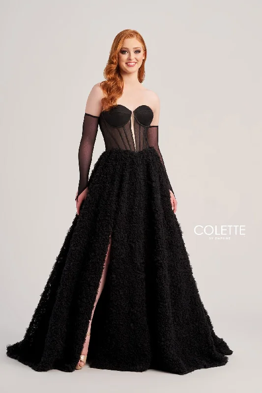 Overstock Colette CL5114 Prom Long Fingerless Gloves Formal Ball Gown