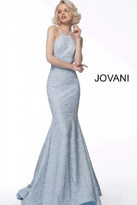 Huge Savings Jovani 65416 Halter Long Formal Prom Dress Sale