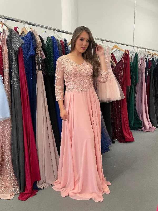 Exclusive Preview Long Mother of the Bride Dress Sale
