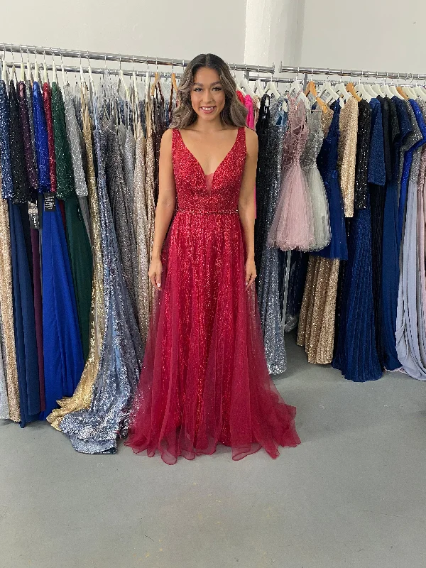 Bargain Prices Long Sleeveless Prom Dress Sale size 6