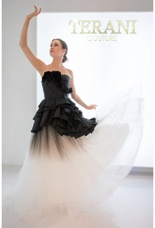 Can't Miss Terani Couture 251P4270 Long Formal Ball Gown Prom Dress