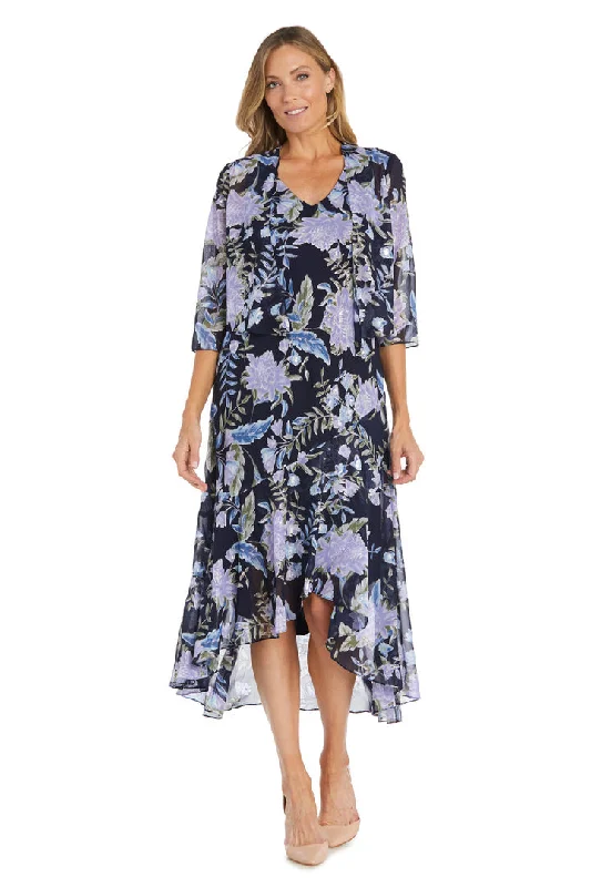 Overstock Sale R&M Richards 1806 High Low Mother of the Bride Jacket Dresses