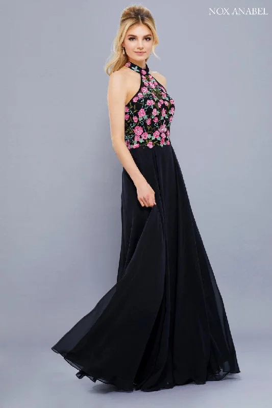Can't Miss Long Halter Formal Dress Sale