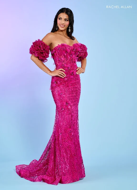 Limited Time Offer Rachel Allan 70580 Detachable Sleeve Prom Glitter Long Formal Dress Limited Time Offer Rachel Allan 70580 Detachable Sleeve Prom Glitter Long Formal Dress