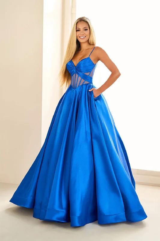 Special Offer Ellie Wilde EW36073 Long Ball Gown Low Back Formal Prom Dress