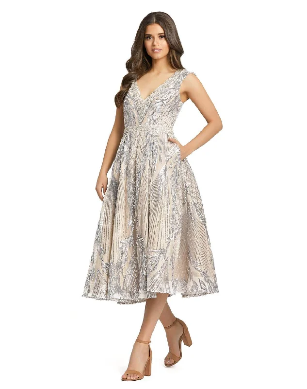 Bargain Blast Mac Duggal 67533 Short Sleeveless Dress