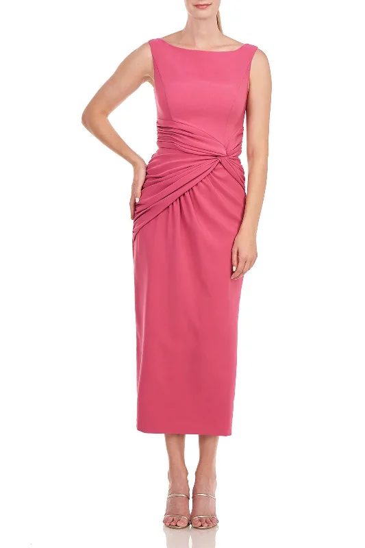 New Markdowns Berry Sorbet 16 Kay Unger 5516686 Tea Length Sleeveless Formal Dress
