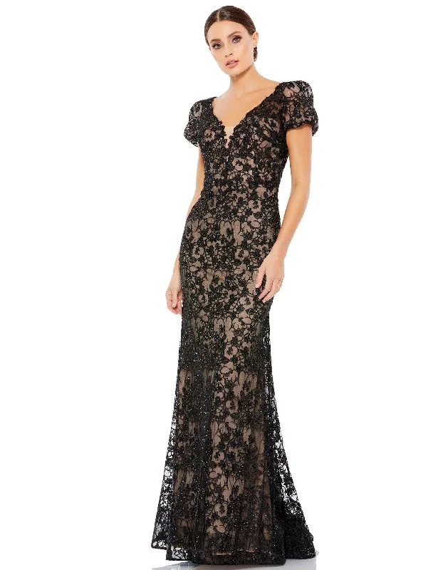 Hurry In Mac Duggal 50644 Long Mother of the Bride Lace Gown