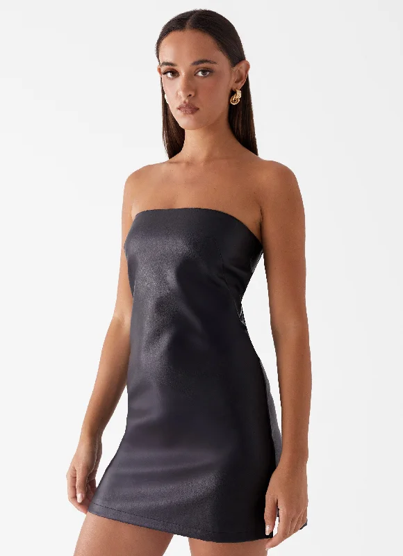 Price Drop Kenny Mini Dress - Black