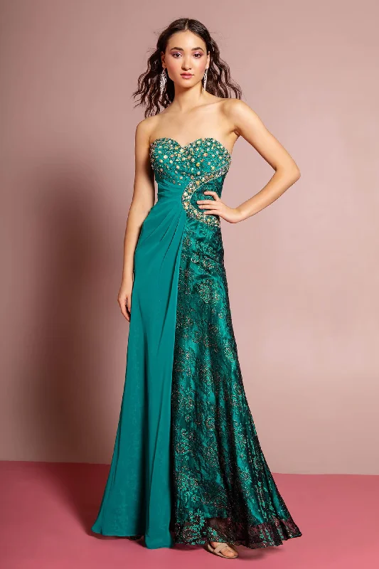Early Access Prom Long Strapless Sweetheart Formal Evening Dress Sale