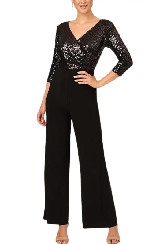Deal Dash Adrianna Papell AD5E210877 Long Sequin Formal Mother of the Bride Jumpsuit Deal Dash Adrianna Papell AD5E210877 Long Sequin Formal Mother of the Bride Jumpsuit