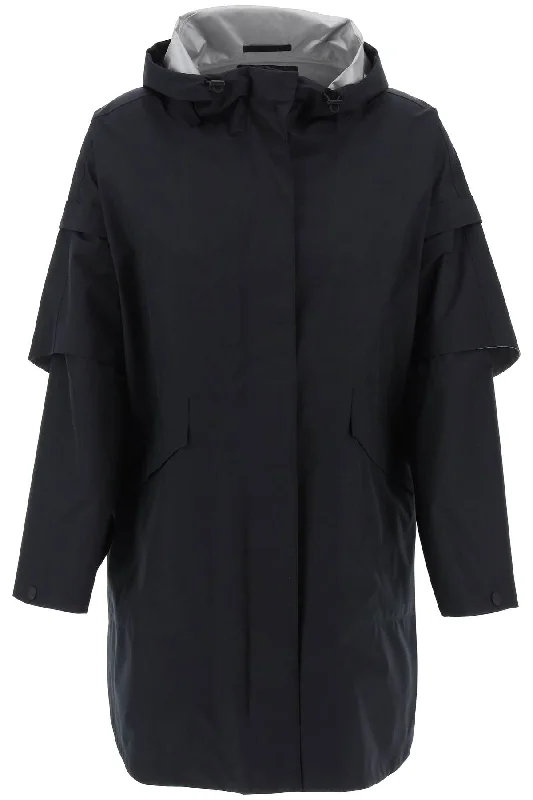 Blowout Sale Herno Laminar Women's "Removable Sleeve Cape Coat