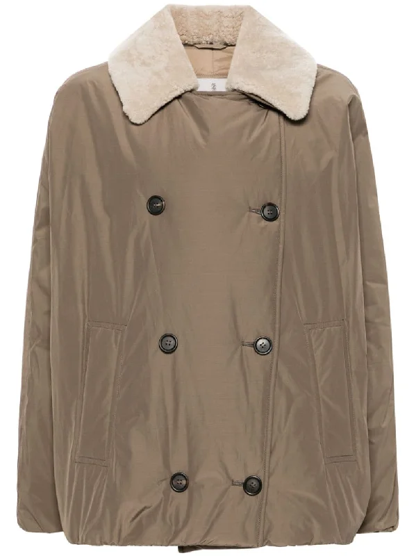 Discount Deals Brunello Cucinelli Women's Coats Dove