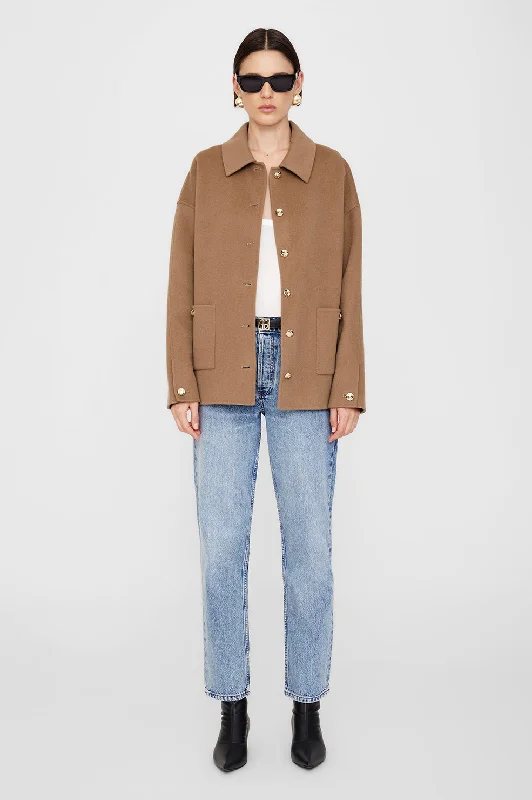 Massive Deals Luca Jacket - Camel Cashmere Blend
