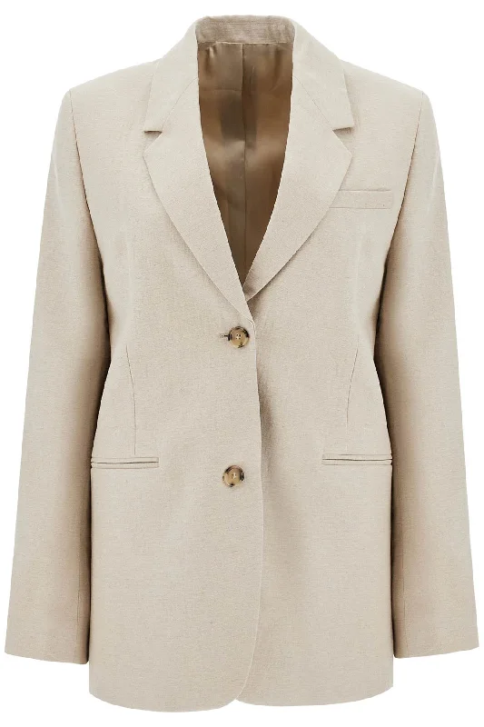 Savings Galore Toteme Women's Linen Blend Blazer For