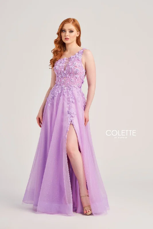 Unmissable Offer Colette CL5124 Long Formal Applique Prom Dress