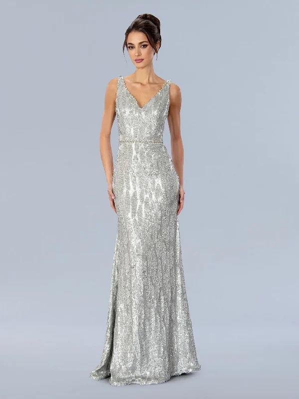 Clearance Event Stella Couture 24321 Long Formal Sequin Prom Dress
