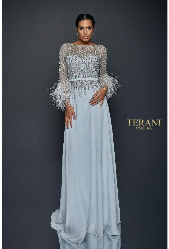 Limited Availability Terani Couture 1921M0473 Silver 10 Sale
