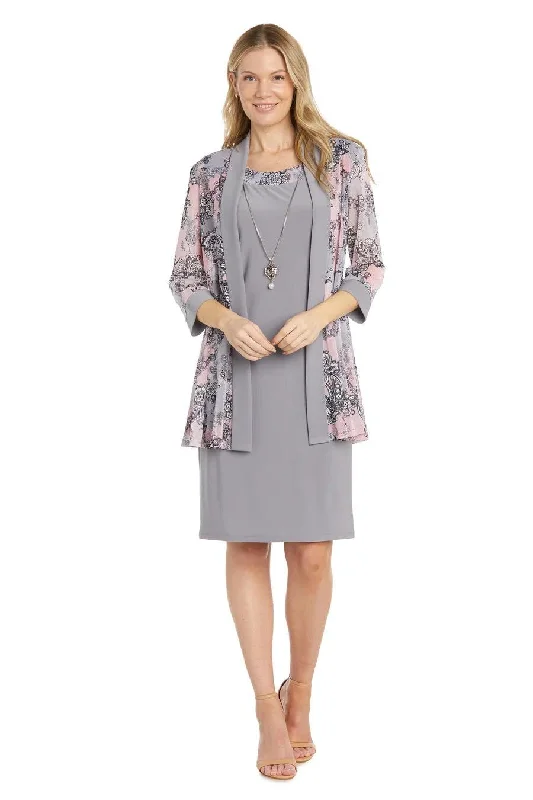 Bargain Bin R&M Richards 9483 Short Two Piece Set Jacket Dress