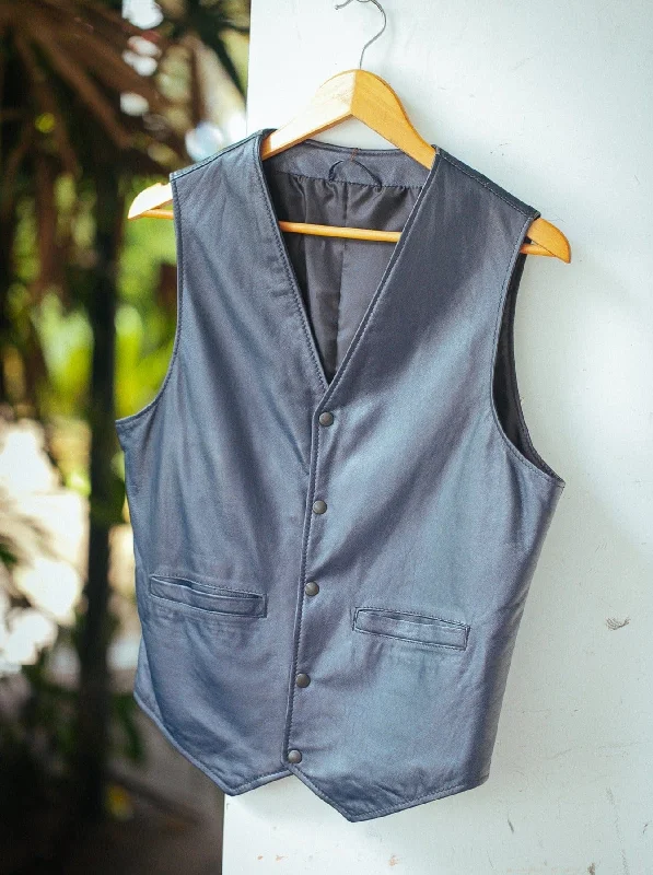 Best Seller Traditional Waistcoat Vest- Cowhide Leather