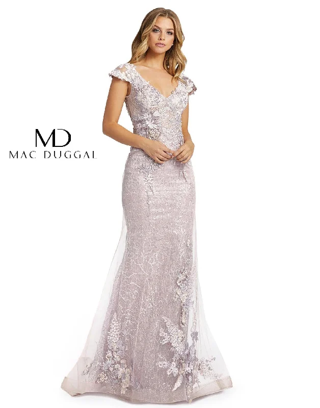 Savings Event Mac Duggal 20144 Long Formal Mermaid Gown