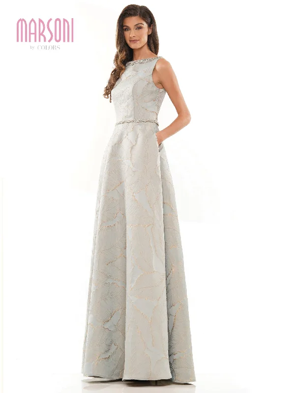 Doorbuster Deal Marsoni Long Sleeveless Formal Dress 1224