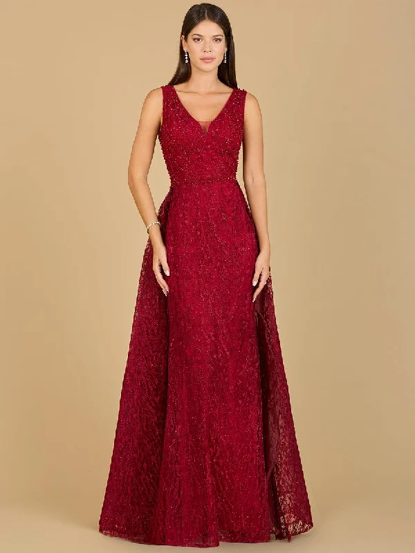 Price Drop Lara Dresses 29197 Sleeveless Long Overskirt Prom Dress