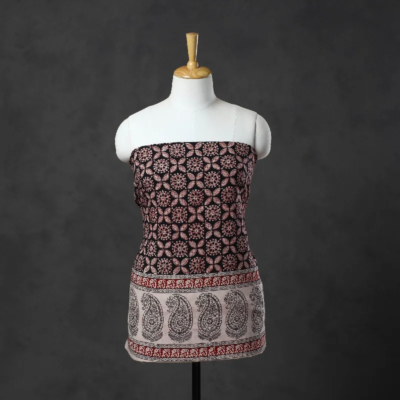 Referral Discount Multicolor - Black - Natural Dyed Cotton Bagh Print Kurta Material (2.25 m) 21 Referral Discount Multicolor - Black - Natural Dyed Cotton Bagh Print Kurta Material (2.25 m) 21
