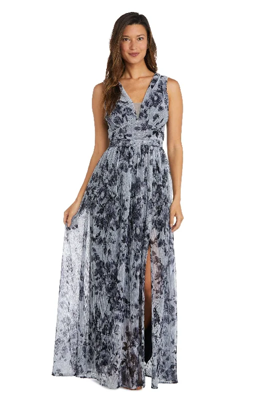 Online Only Nightway Long Formal Floral Petite Dress Sale