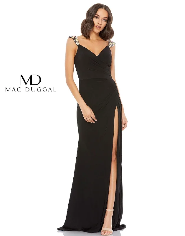 Season Finale Sale Mac Duggal 77830 Prom Long Formal Gown Sale