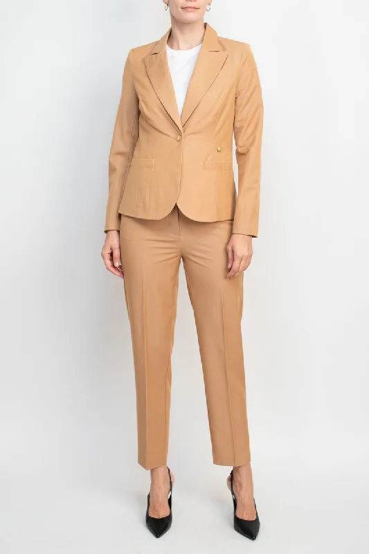 Best Seller Nanette Lepore  Formal Stretch Crepe Jacket Pencil Cut Pant Suit
