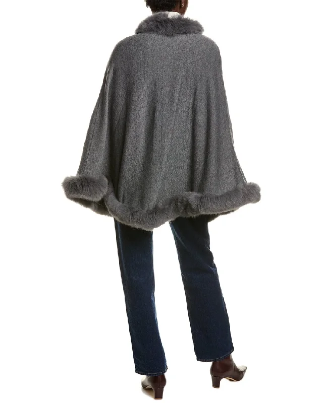 Savings Alert La Fiorentina Wool-Blend Cape