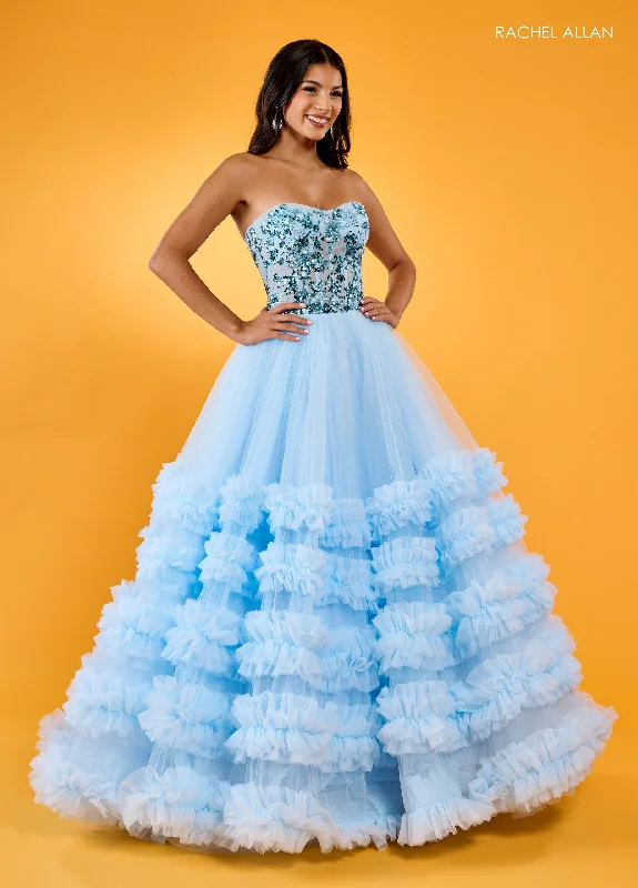 Great Deals Rachel Allan 70621 Prom Long Beaded Ball Gown