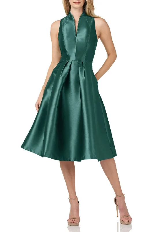 Final Markdown Kay Unger 5514626 Short Sleeveless Midi Length Cocktail Dress