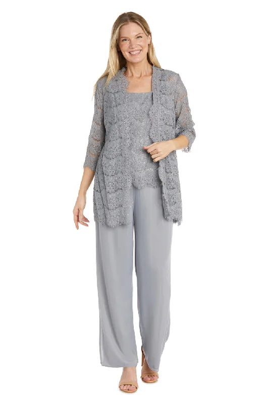 Savings Spectacular R&M Richards 9846 Long Formal Jacket Pant Set