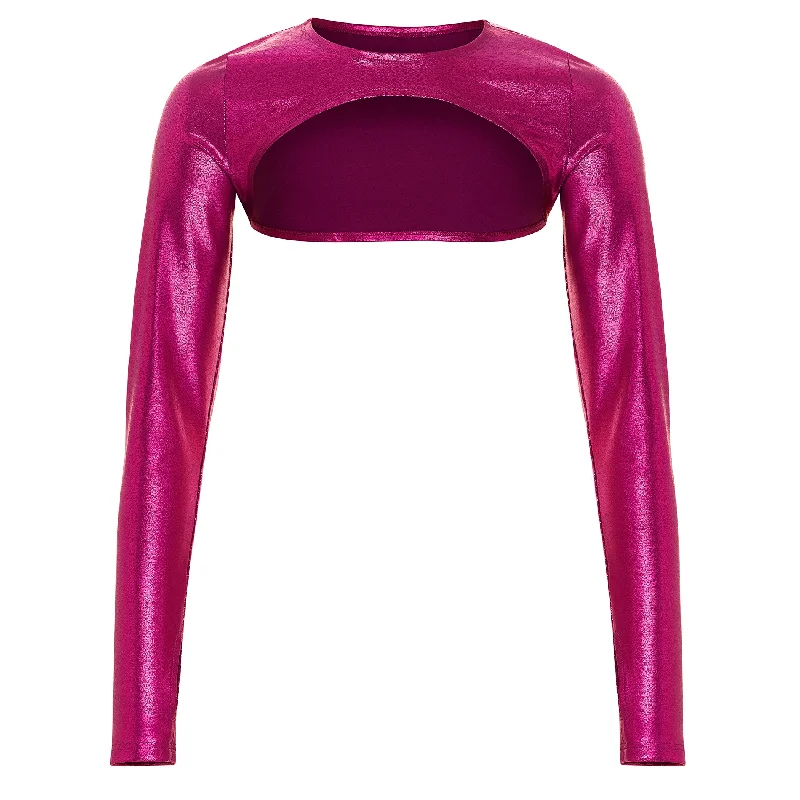 Deep Discounts Garnet Jewel Athletic Shrug