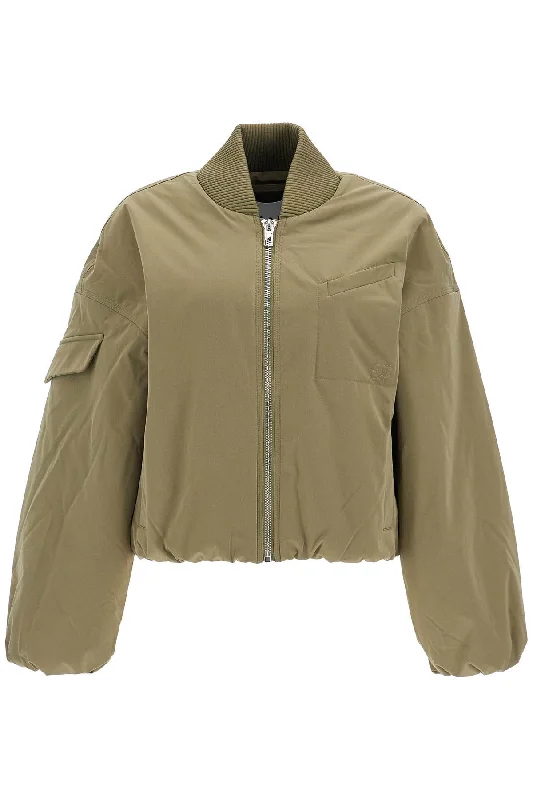 YEAR-End Clearance Ganni Women's Short Oversized Bomber Jacket
